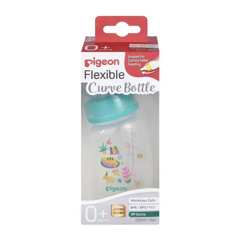 Pigeon Flexible Curve Bottle PP Home, 250mL