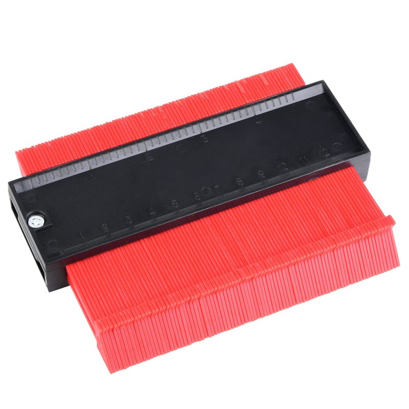 Contour Gauge,Contour Duplication Measure Ruler, Irregular Copy Tool,Professional Shaping Woodworking
