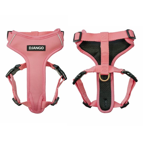 DJANGO Adventure Dog Harness – Comfortable, Durable, and Reflective Neoprene