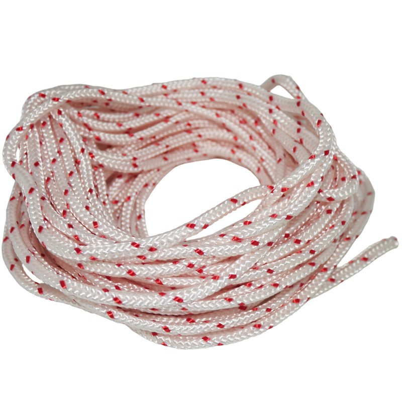 Hippotech 10-Meter/32-feet 4.5mm Diameter Recoil Starter Rope Pull Cord for