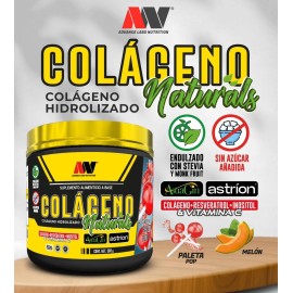 Colágeno Naturals Sabor Melón 300 Gr Advance Labs Nutrition