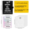 100 Envelopes Challenge Binder, Money Savings Challenges Book to Save