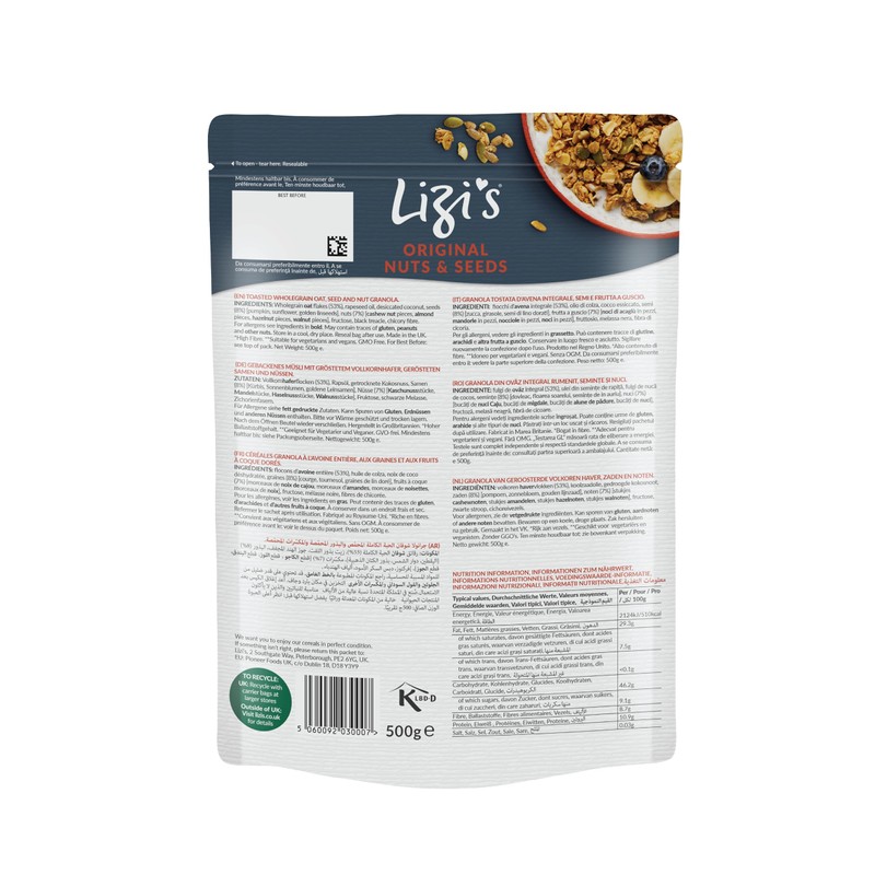 Lizi's Original Granola, 500 g
