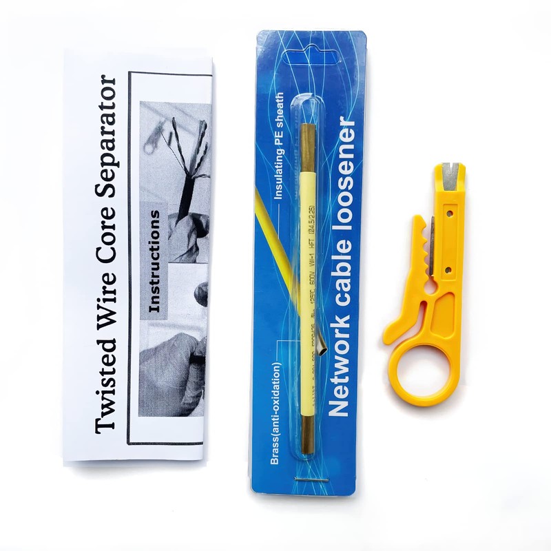 LIUJINCAN Untwist Tool for Twisted Pair Network Cables (CAT5/CAT6/CAT7 &