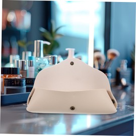 OATIPHO 4pcs Small Beige Makeup Brush Organizer Bag Compact Travel Cosmetic Pen Storage Pouch Lightweight Multipurpose Makeup Brush Holder for Artists Students Professionals