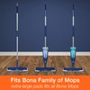 Bona Microfiber Pad 3-Pack includes Dusting, Cleaning, and Deep Cleaning