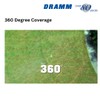 Dramm ColorStorm Gear Drive Sprinkler on Heavy Duty,Durable Metal Base,