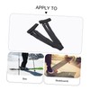 CAXUSD Snowboard Fixed Strap Comfortable Secure Carrying for Skis Snowboards