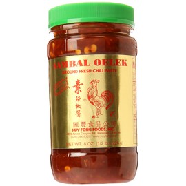 Huy Fong Sambal Oelek Ground Chili Paste - 8 oz x 2 bottles