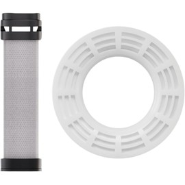 Hello Klean Nachfüllkartuschen - Filter zur Entfernung von unerwünschten Metallen, Chlor und Verunreinigungen im Duschwasser - enthält 1x Kopfteil-Kartusche & 1x Griff-Kartusche