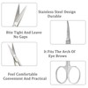 Eastrise Nail Scissors,Eyebrow Scissors,Professional Multi-Purpose,Manicure Curved Blade Scissors for Men