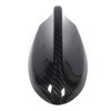 Carbon Fiber Car Antenna Cover Shark Fin Trim Glossy Black