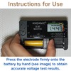 Battery Tester with Battery Organizer Storage Case,Professional Digital Battery Checker
