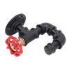 Industrial Pipe Coat Hook Rack Heavy Duty Rustic Hat Robe