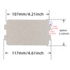BOJACK Microwave Waveguide Cover Cutable Mica Board for microwave 117