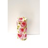 Decorated Hand Painted Pink Rose Unscented Dripless Large 7 Inch