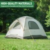 Ciyivak Ground Anchors Screw in – 4 Pack Spiral Tent