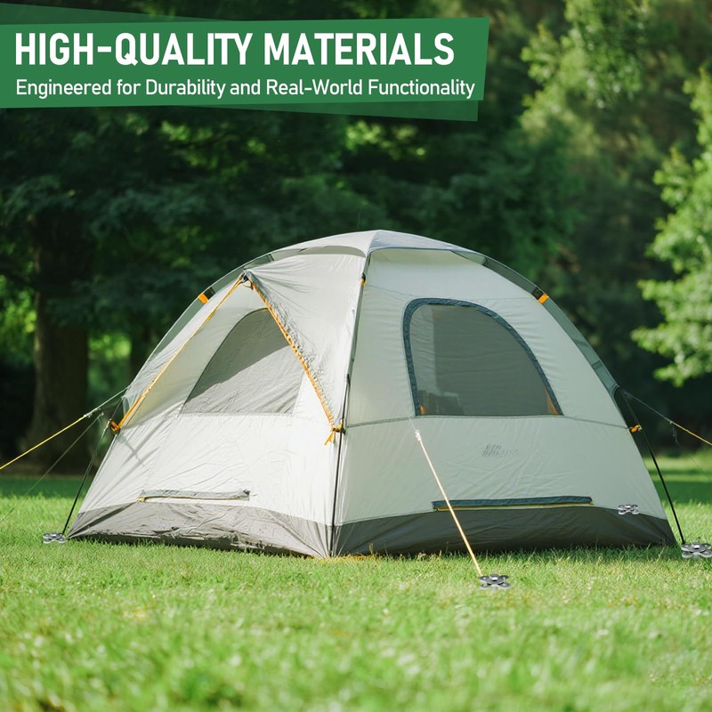 Ciyivak Ground Anchors Screw in – 4 Pack Spiral Tent