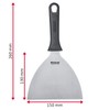 Westmark Master Line 133122E6 Professional Scraper/Grill Spatula (Straight, Rigid, Closed)