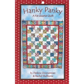 Grehge Hanky Panky Quilt Pattern - Fat Quarter Friendly, Pieced from Yardage - Baby to Queen Sizes