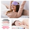 4 Pcs Plush Sleep Masks, Ultra Cute Soft Eye Cover,
