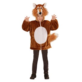 Childs Kids Childrens Plush Fox Book Week Fancy Dress Costume Outfit 2-3 Yrs