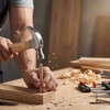 Claw Hammer Small Mallet Hammer with Wood Handle and Alloy