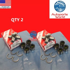 Toyota GENUINE OEM TOYOTA 98-02 LAND CRUISER LX470 FRONT DRIVELINE UNIVERSAL JOINT SET