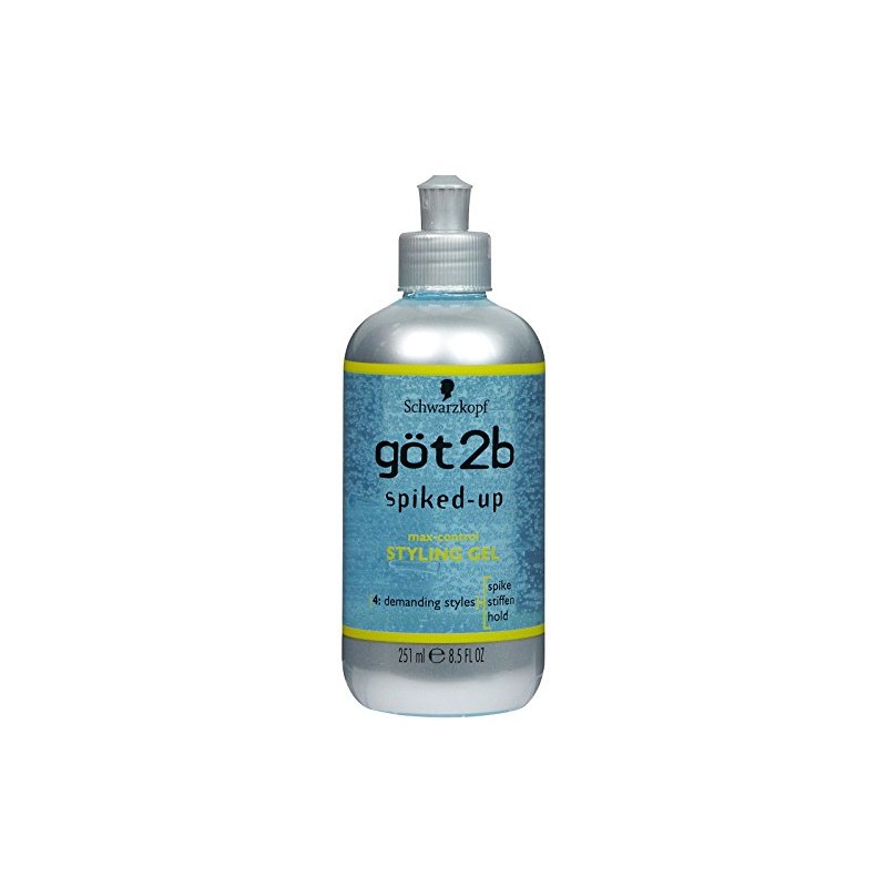 Got2B Spiked-Up Max Control Styling Gel, 8.5 Fl. Oz.