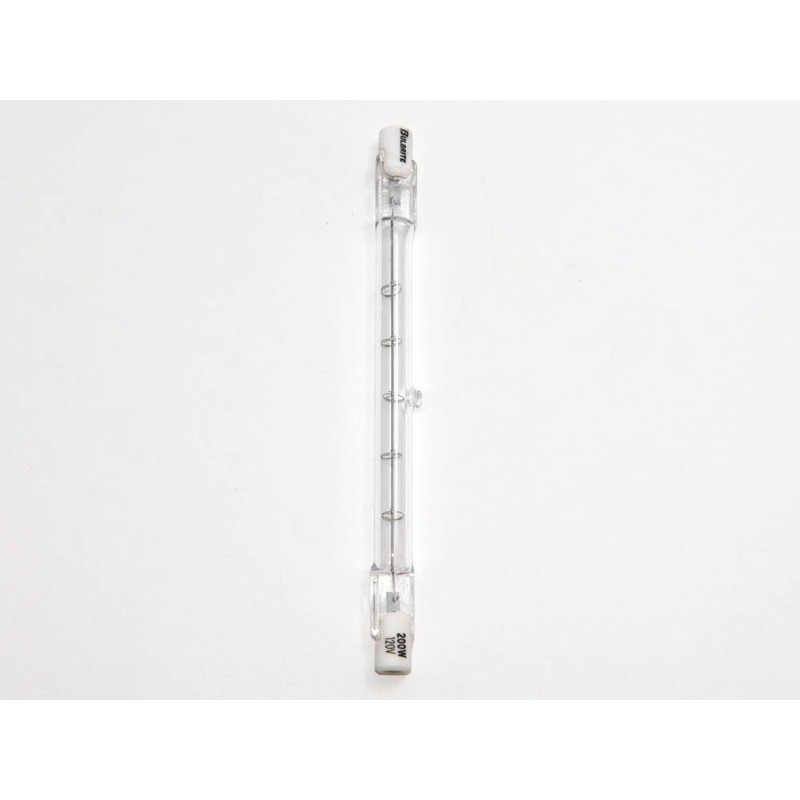 Bulbrite Halogen T3 Q200T3CL 120-Volt Halogen Long J-Type Torchiere Bulb,