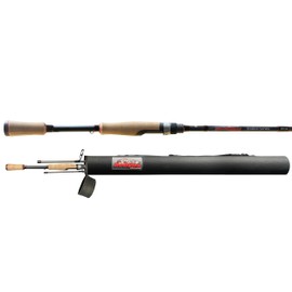 Dobyns Rods Kaden Travel Spinning / 7'0" / 3 PC / 4-8 LB LINE Weight / 1/16-5/16 OZ Lure Weight/EX-Light Fast Action/Cork-Split Handle