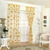 Kuuleyn Sunflower Curtains, Window Tulle Curtain, Sunflower Pattern Curtain, Home
