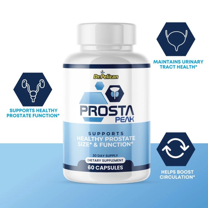 Pelican Vitamins Prosta Peak - Prostate Support- 60 Capsules