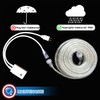 Russell Decor LED Rope Lights with 4-Level Dimmable Controller for