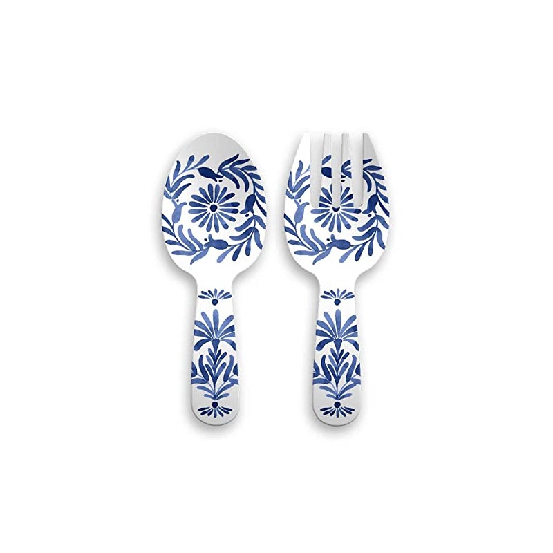 Tarhong DN23987078 Azure Server Spoon & Fork, 10.2 inches (26