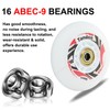 Roller Blade Wheels 64mm Inline Skate Wheels with Bearings ABEC-9,