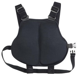 Komine SK-816 1370 Motorcycle Protector, Flex Chest Protector, Black, One Size Fits Most