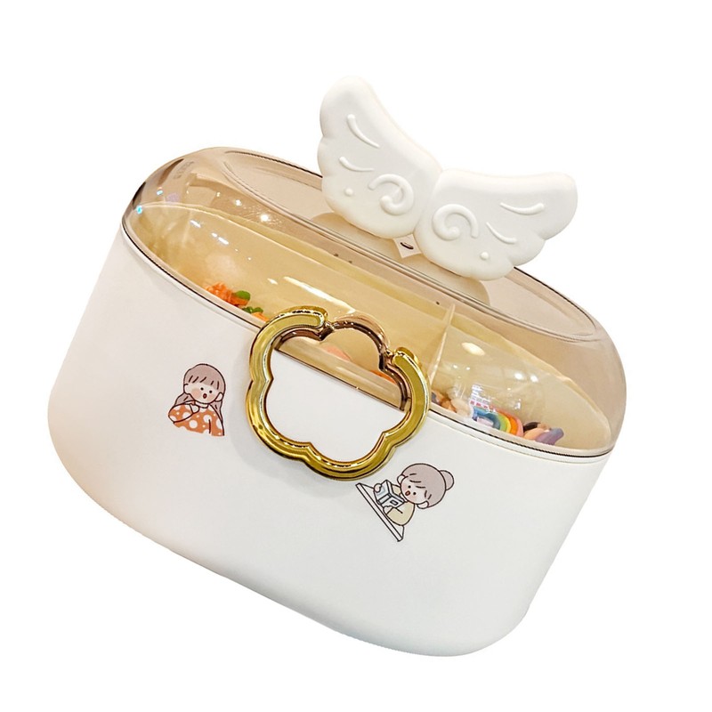 Hair Accessories Organizer for Girls Plastic Hair Ties Clips Headband