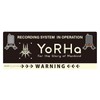 NieR: Automata Version 1.1a High Luminous Dash Cam Sticker YoRHa