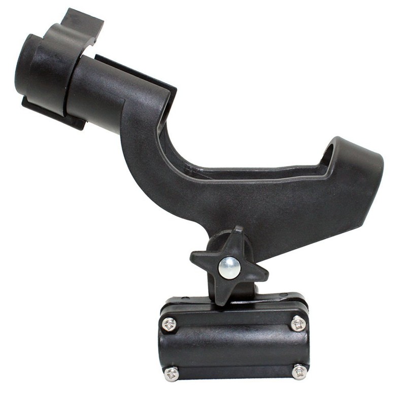 Adjustable Power Lock Rod Holder with 2 Side Mounts Boat