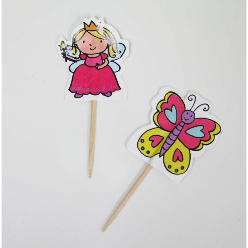Mason Cash Princess Cup Cakes andTopper, Set of 24