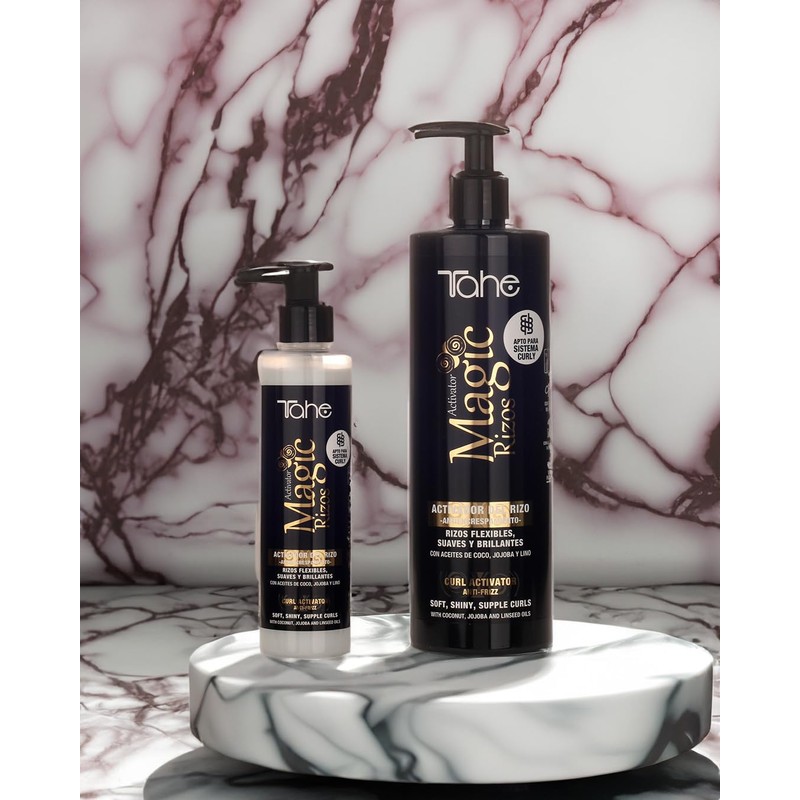 Tahe Magic Rizos Curl Activator Anti-Frizz Suitable for the Curly