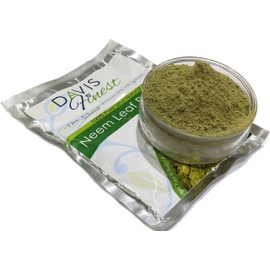 Davis Finest Neem Leaves Powder 100% Pure & Natural Leaf Plant, Face Mask, Healthy Hair, Dry Skin, Scalp, Hair Loss, Promotes Hair Growth – Beauty Skincare, Facial, Body Mud 100g