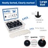 RuWfpz Large Safety Eyes for Crocheting Amigurumi 30mm 1-3/16" -