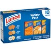 Lance Sandwich Crackers, Variety Pack, 3 Flavors, 10 Individually Wrapped