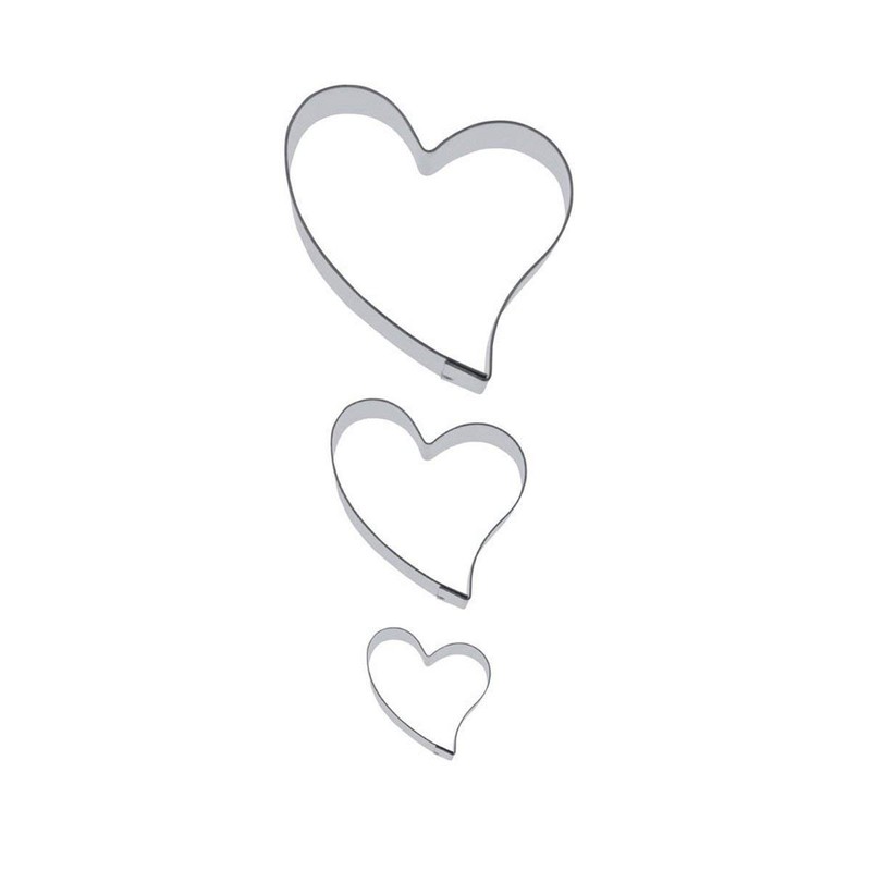 Städter 002128 Cookie Cutters Love Set of 3