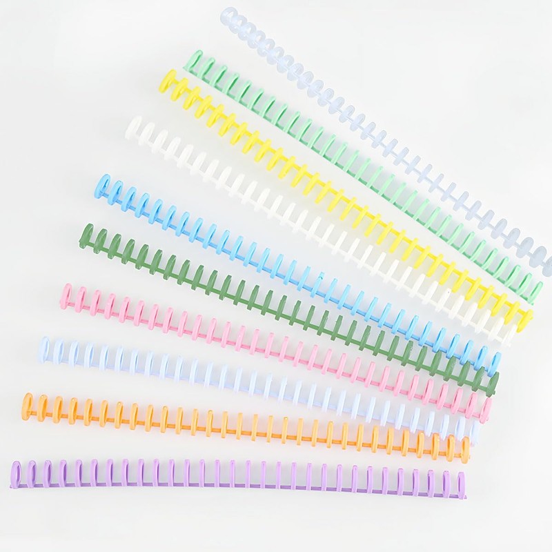 10 Pcs Plastic Binding Combs 30 Hole Click Binding Ring