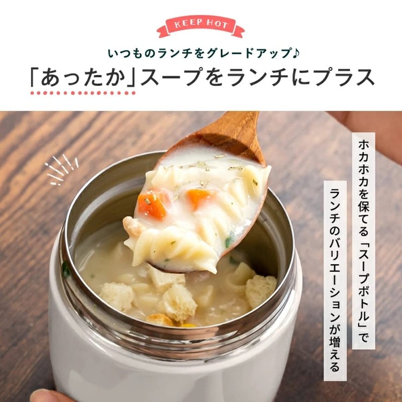 Asbel MC21 HLB-SR300C Mickey Soup Bottle, Width 3.5 x Depth