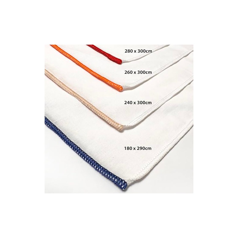 Polycotton Flat Sheet 240 x 300 cm Percale White by