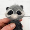 Bergin & Bath Needle Felting Kit, Raccoon - Make a